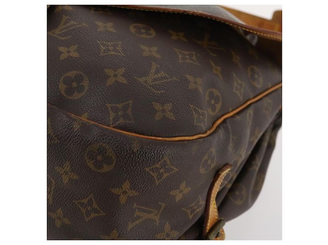 LOUIS VUITTON Bolso de Hombro Monogram Saumur 35 M42254 LV Auth fm5198 Monograma - vista 15