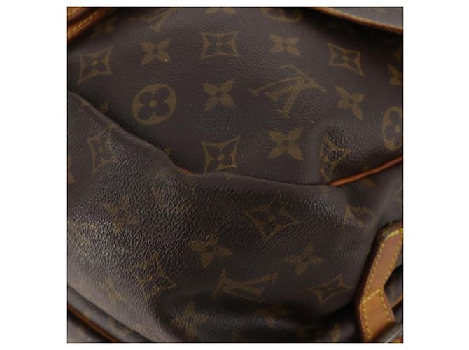 LOUIS VUITTON Bolso de Hombro Monogram Saumur 35 M42254 LV Auth fm5198 Monograma - vista 17