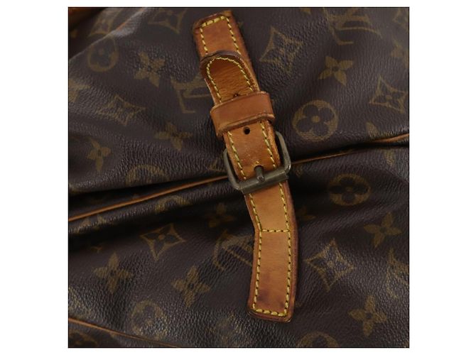 LOUIS VUITTON Bolso de Hombro Monogram Saumur 35 M42254 LV Auth fm5198 Monograma - vista 19