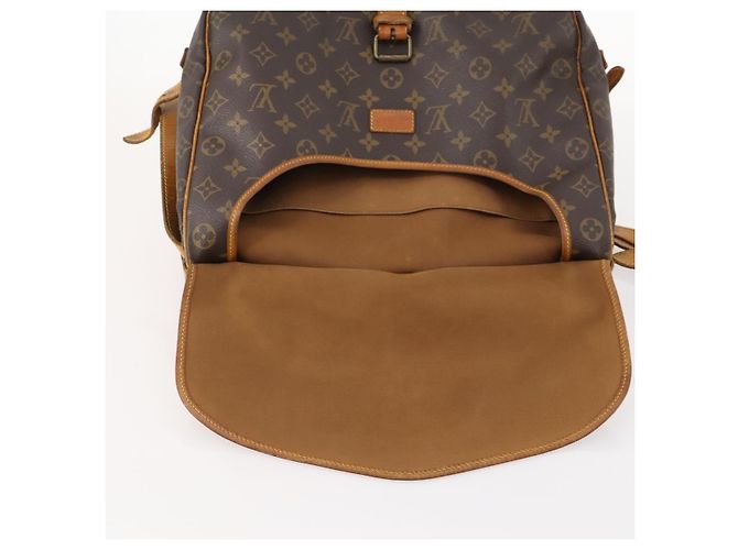 LOUIS VUITTON Bolso de Hombro Monogram Saumur 35 M42254 LV Auth fm5198 Monograma - vista 23