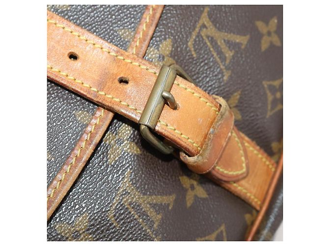 LOUIS VUITTON Bolso de Hombro Monogram Saumur 35 M42254 LV Auth fm5198 Monograma - vista 27