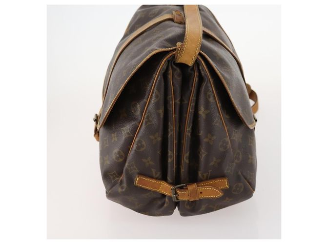 LOUIS VUITTON Bolso de Hombro Monogram Saumur 35 M42254 LV Auth fm5198 Monograma - vista 4