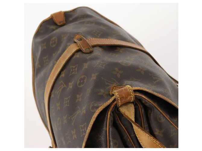 LOUIS VUITTON Bolso de Hombro Monogram Saumur 35 M42254 LV Auth fm5198 Monograma - vista 6