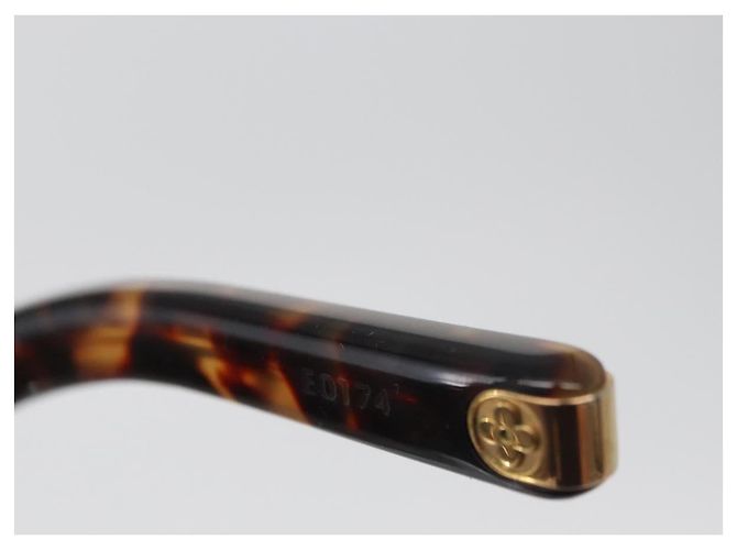 Gafas de sol LOUIS VUITTON de plástico marrón Z1597E LV Auth BA11404 Castaño - vista 16