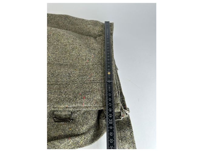 Gonna Lunga in Lana Vintage Dior Grigia M Grigio - vista 6