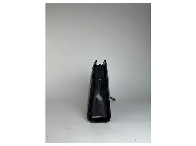Clutch in pelle vintage Givenchy nera Nero - vista 5