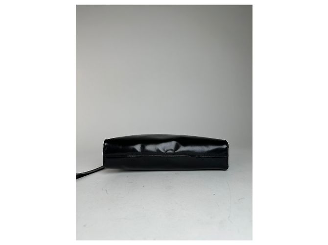 Clutch in pelle vintage Givenchy nera Nero - vista 7