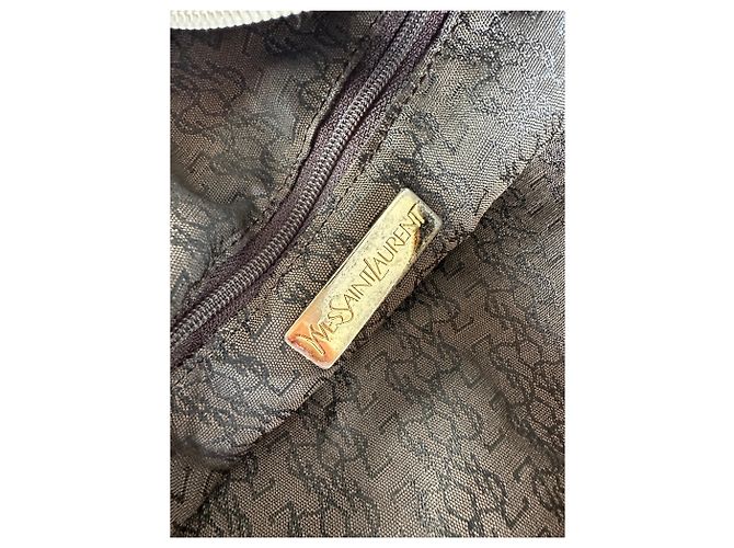 Vintage Yves Saint Laurent Ledertasche Beige - Ansicht 7