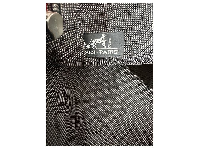 Vintage Hermès Handtasche Anthrazit Anthrazitgrau - Ansicht 11