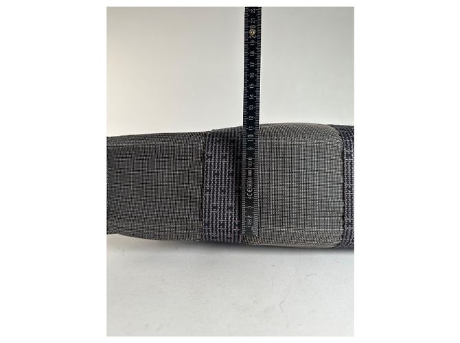 Vintage Hermès Handtasche Anthrazit Anthrazitgrau - Ansicht 9