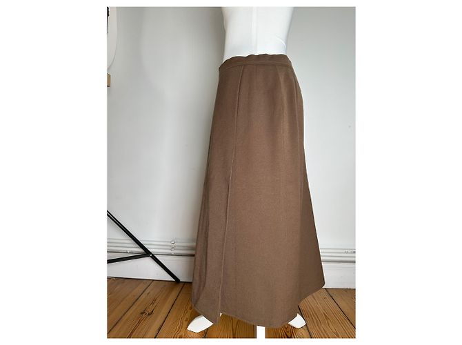 Chloé Vintage Chloe Wollrock FR42 braun - Ansicht 2