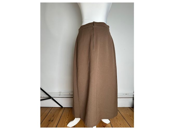 Chloé Vintage Chloe Wollrock FR42 braun - Ansicht 3