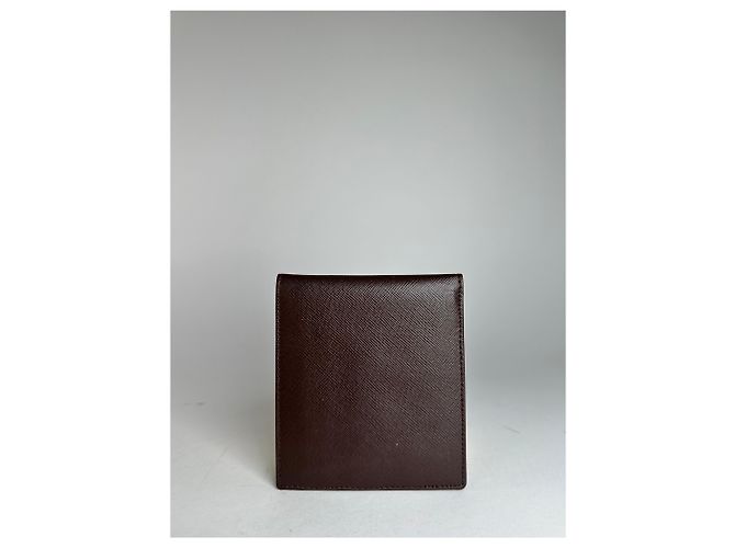 Vintage Givenchy Leather Card Holder Brown - view 2