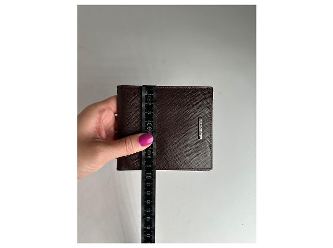 Vintage Givenchy Leather Card Holder Brown - view 9