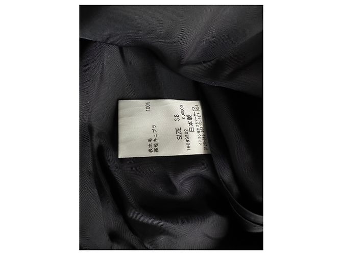 Vintage Courreges Wollkleid Navy M Marineblau - Ansicht 10