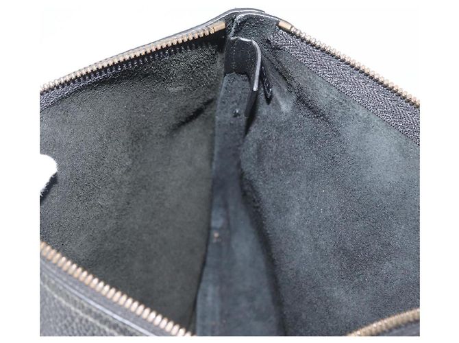 Borsa a mano in pelle nera GUCCI 500981 Auth BSZ359 Nero - vista 11