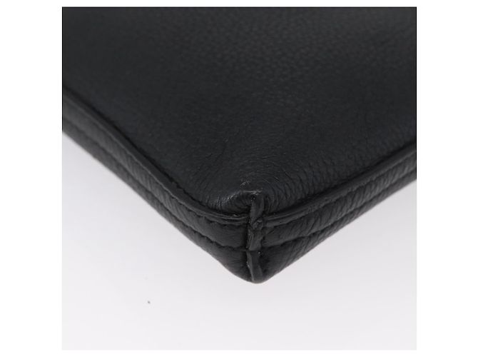 Borsa a mano in pelle nera GUCCI 500981 Auth BSZ359 Nero - vista 15