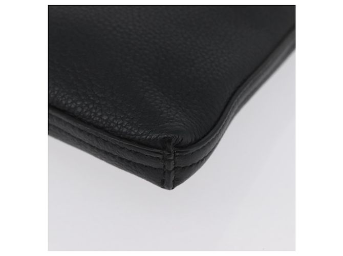 Borsa a mano in pelle nera GUCCI 500981 Auth BSZ359 Nero - vista 16