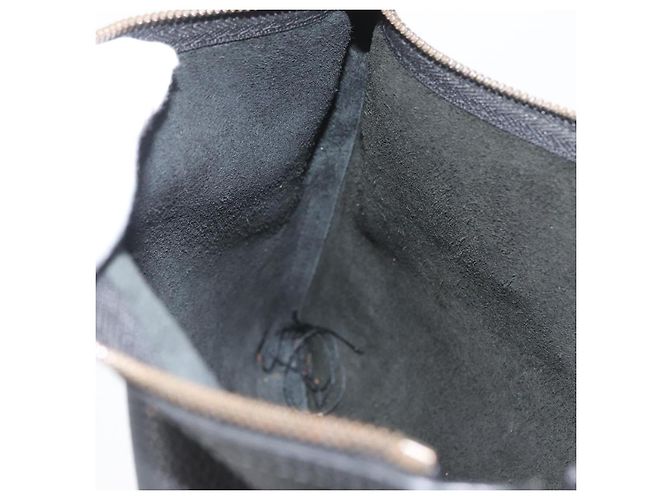 Borsa a mano in pelle nera GUCCI 500981 Auth BSZ359 Nero - vista 17