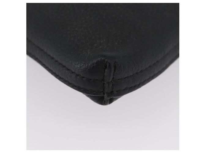 Borsa a mano in pelle nera GUCCI 500981 Auth BSZ359 Nero - vista 7