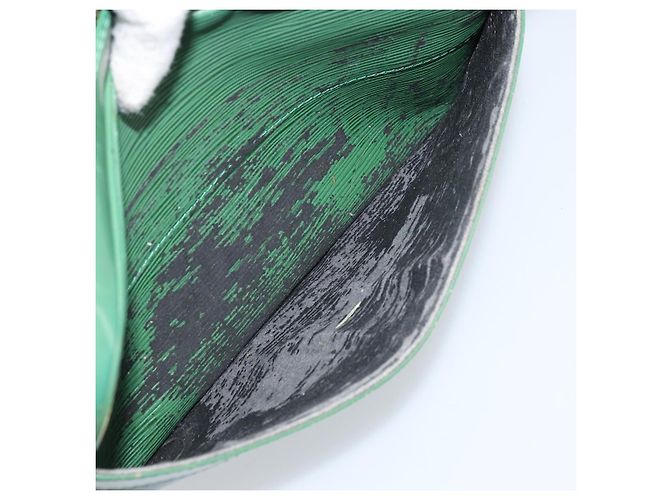LOUIS VUITTON Borsa a Spalla Epi Trocadero 27 Verde M52314 LV Auth ka3082 - vista 11