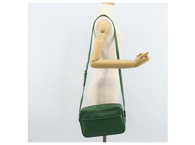 LOUIS VUITTON Borsa a Spalla Epi Trocadero 27 Verde M52314 LV Auth ka3082 - vista 24