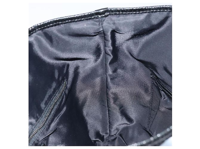 Borsa Tote Nova Check in nylon nero e argento di BURBERRY Auth bs33871 - vista 18