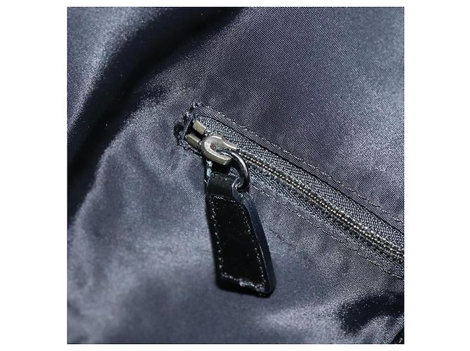 Borsa Tote Nova Check in nylon nero e argento di BURBERRY Auth bs33871 - vista 20