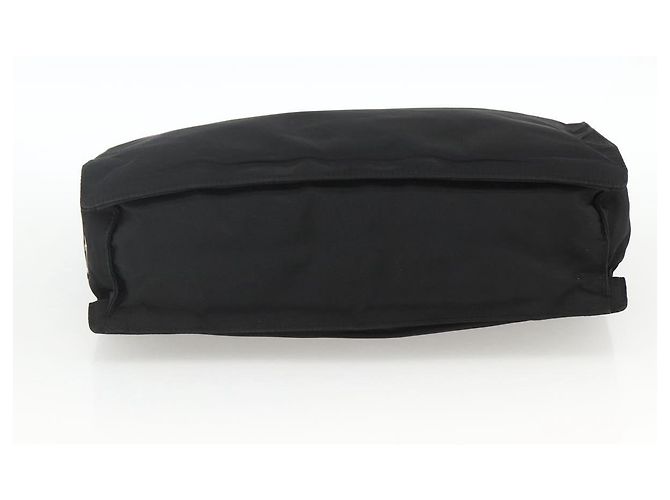 PRADA Handtasche aus Nylon Schwarz Silber Auth BSZ285 - Ansicht 5