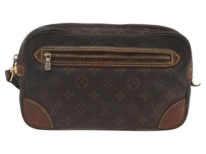 LOUIS VUITTON Clutch Marly Dragonne GM Monogram M51825 LV Auth ti3807 Monogramma - vista 13