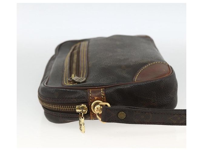 LOUIS VUITTON Clutch Marly Dragonne GM Monogram M51825 LV Auth ti3807 Monogramma - vista 3