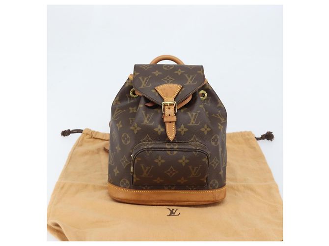LOUIS VUITTON Monogram Montsouris PM Rucksack M51137 LV Auth 173898A Monogramm - Ansicht 12