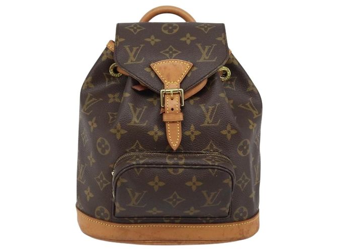 LOUIS VUITTON Monogram Montsouris PM Rucksack M51137 LV Auth 173898A Monogramm - Ansicht 13