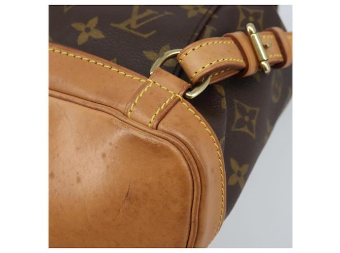 LOUIS VUITTON Monogram Montsouris PM Rucksack M51137 LV Auth 173898A Monogramm - Ansicht 18