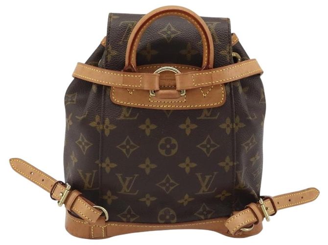 LOUIS VUITTON Monogram Montsouris PM Rucksack M51137 LV Auth 173898A Monogramm - Ansicht 2
