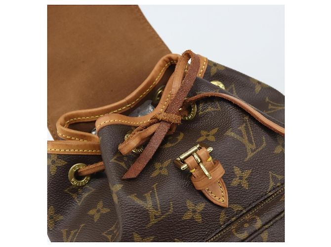 LOUIS VUITTON Monogram Montsouris PM Rucksack M51137 LV Auth 173898A Monogramm - Ansicht 22