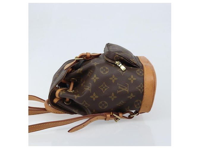 LOUIS VUITTON Monogram Montsouris PM Rucksack M51137 LV Auth 173898A Monogramm - Ansicht 4