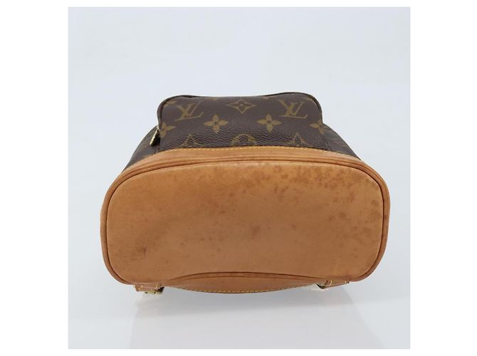 LOUIS VUITTON Monogram Montsouris PM Rucksack M51137 LV Auth 173898A Monogramm - Ansicht 5