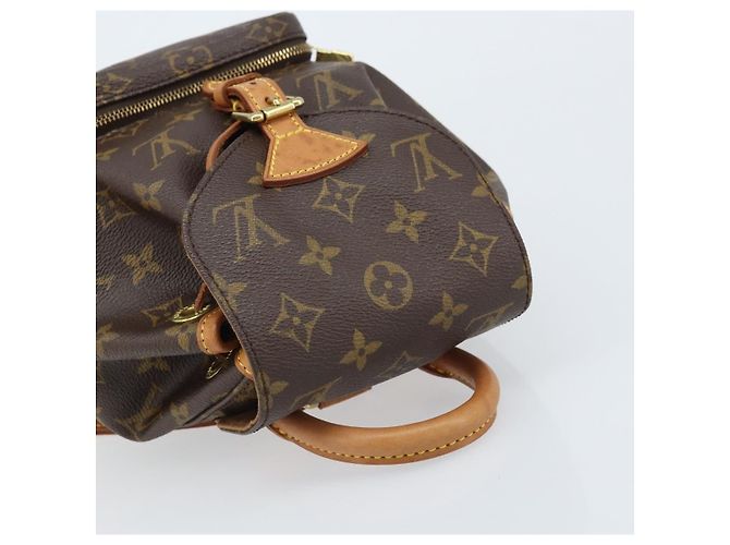 LOUIS VUITTON Monogram Montsouris PM Rucksack M51137 LV Auth 173898A Monogramm - Ansicht 6
