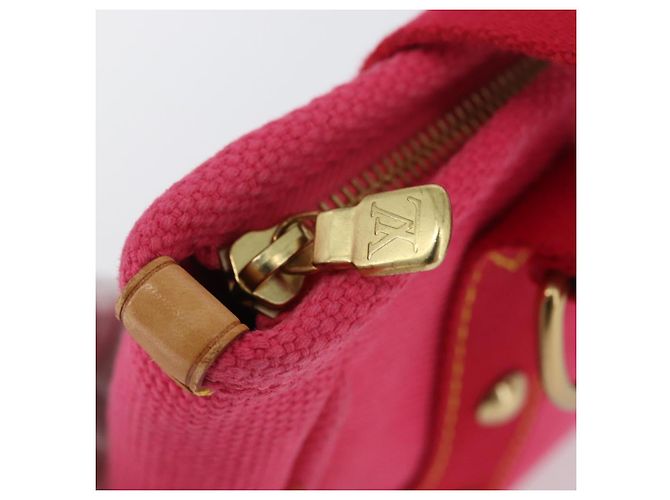 LOUIS VUITTON Antigua Cabas PM Borsa a Mano Rosso Rosa M40088 LV Auth ARZ084 - vista 10