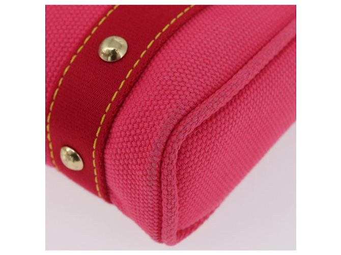 LOUIS VUITTON Antigua Cabas PM Borsa a Mano Rosso Rosa M40088 LV Auth ARZ084 - vista 16