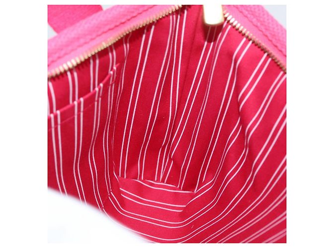 LOUIS VUITTON Antigua Cabas PM Borsa a Mano Rosso Rosa M40088 LV Auth ARZ084 - vista 19