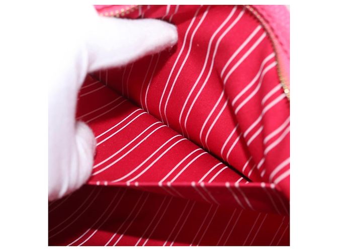 LOUIS VUITTON Antigua Cabas PM Borsa a Mano Rosso Rosa M40088 LV Auth ARZ084 - vista 21