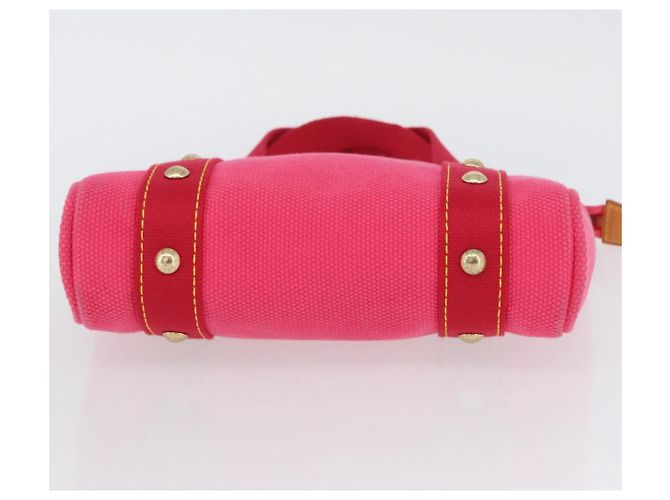 LOUIS VUITTON Antigua Cabas PM Borsa a Mano Rosso Rosa M40088 LV Auth ARZ084 - vista 5