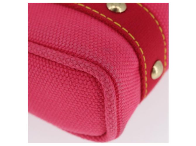 LOUIS VUITTON Antigua Cabas PM Borsa a Mano Rosso Rosa M40088 LV Auth ARZ084 - vista 9