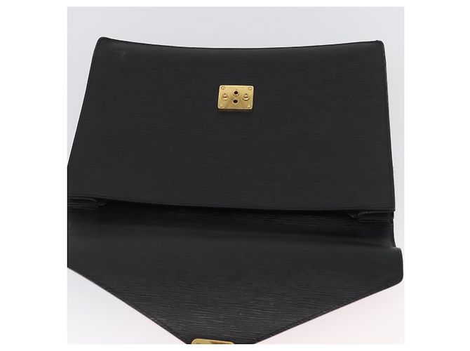 LOUIS VUITTON Epi Serviette Conseiller Borsa Business Nera M54422 LV Auth bs33953 Nero - vista 18