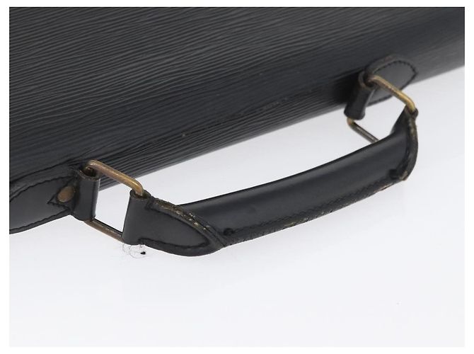 LOUIS VUITTON Epi Serviette Conseiller Borsa Business Nera M54422 LV Auth bs33953 Nero - vista 7