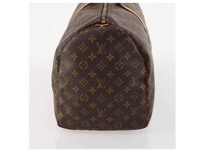 LOUIS VUITTON Borsa Boston Monogram Keepall 50 M41426 LV Auth 172614 Monogramma - vista 3