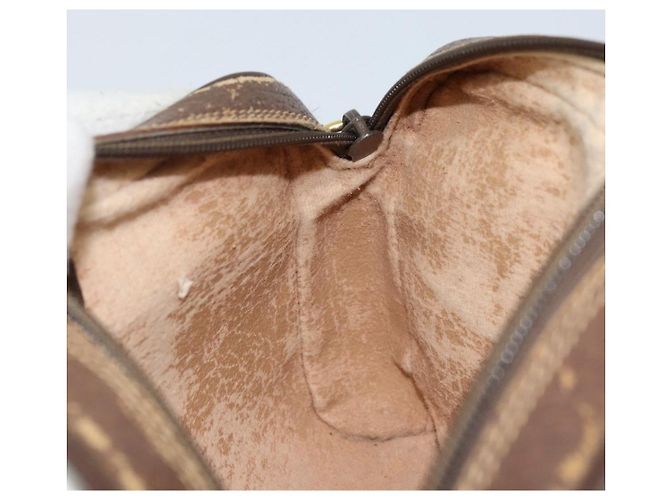 Borsa a Spalla Gucci GG Supreme Web Sherry Line PVC Beige 116 02 089 Auth ka3157 - vista 19