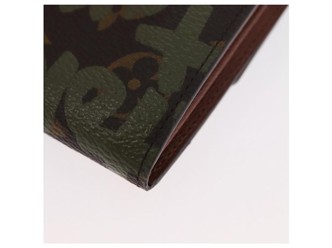 LOUIS VUITTON Graffiti Porte Monnaie Credit Wallet Khaki M92188 Auth BSZ567V Monogram - view 16